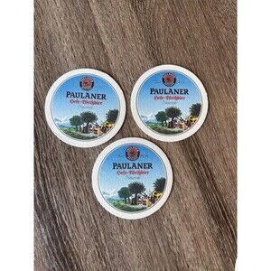 Coasters Paulaner Munchen Hefe Weibbier Set of 3 Von 1516